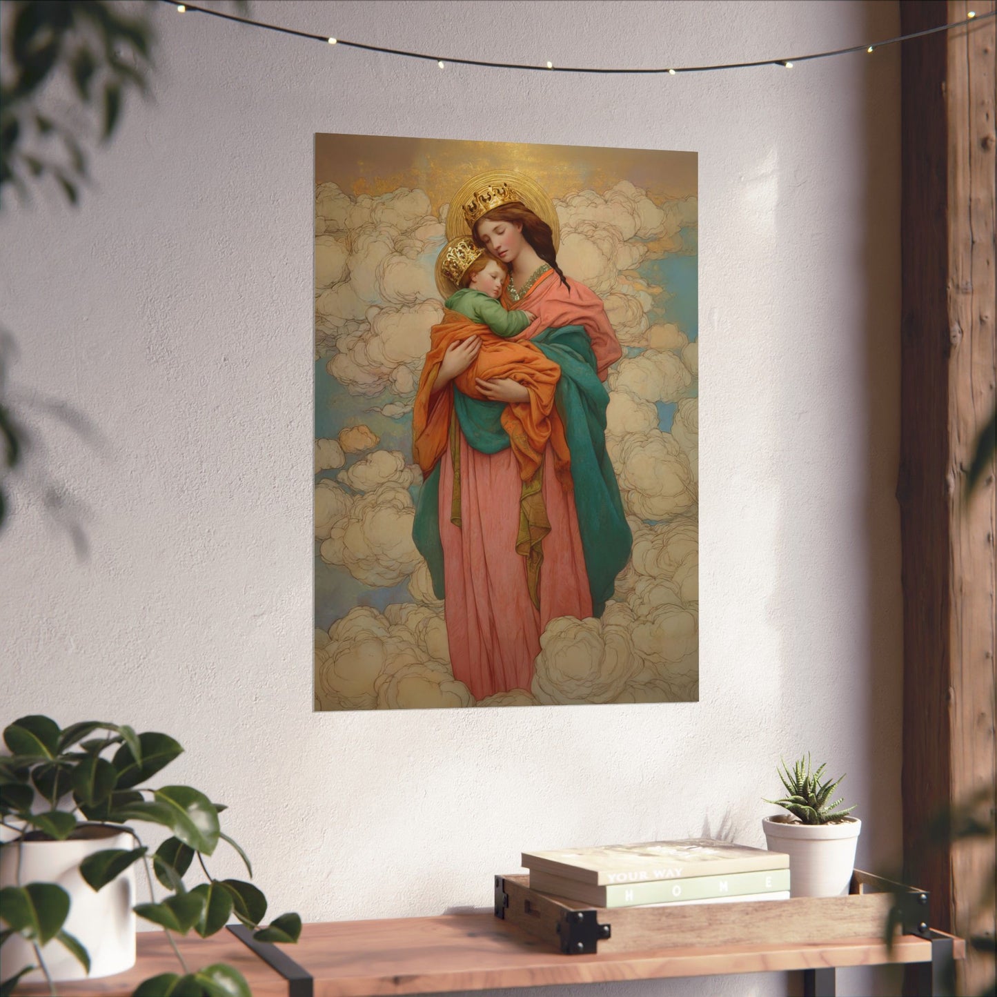 Our Lady of Perpetual Help - Sanctified Souls Print - Multiple Sizes - Premium Matte Vertical Posters