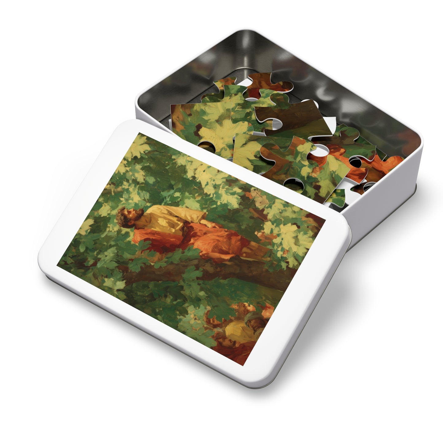 Zacchaeus - Puzzle & Keepsake Tin - Religious Jigsaw Puzzle (30, 110, 252, 500,1000-Piece)