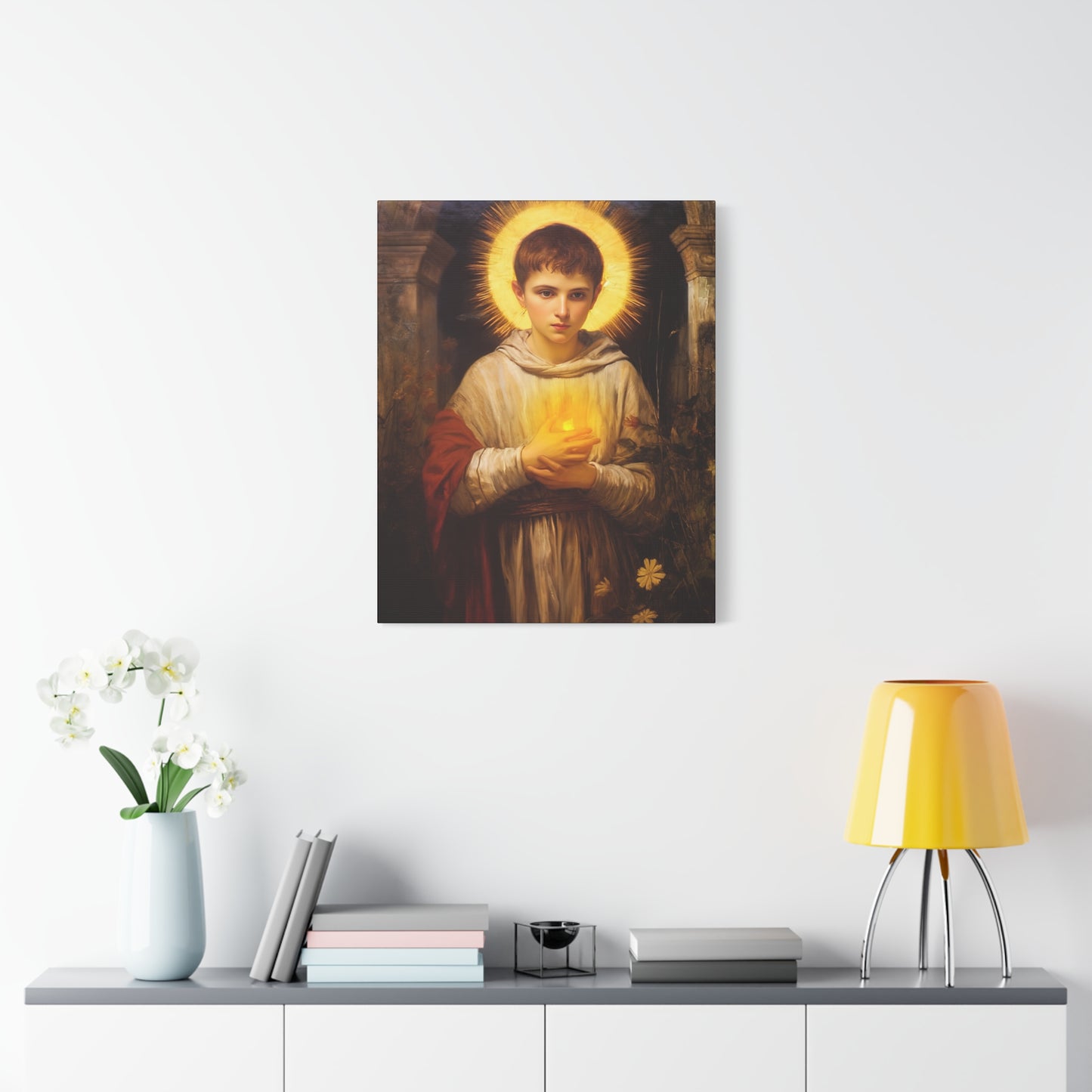 Saint Tarsicius - Museum Wrapped Canvas - Sanctified Souls Print - Religious Art for your Home