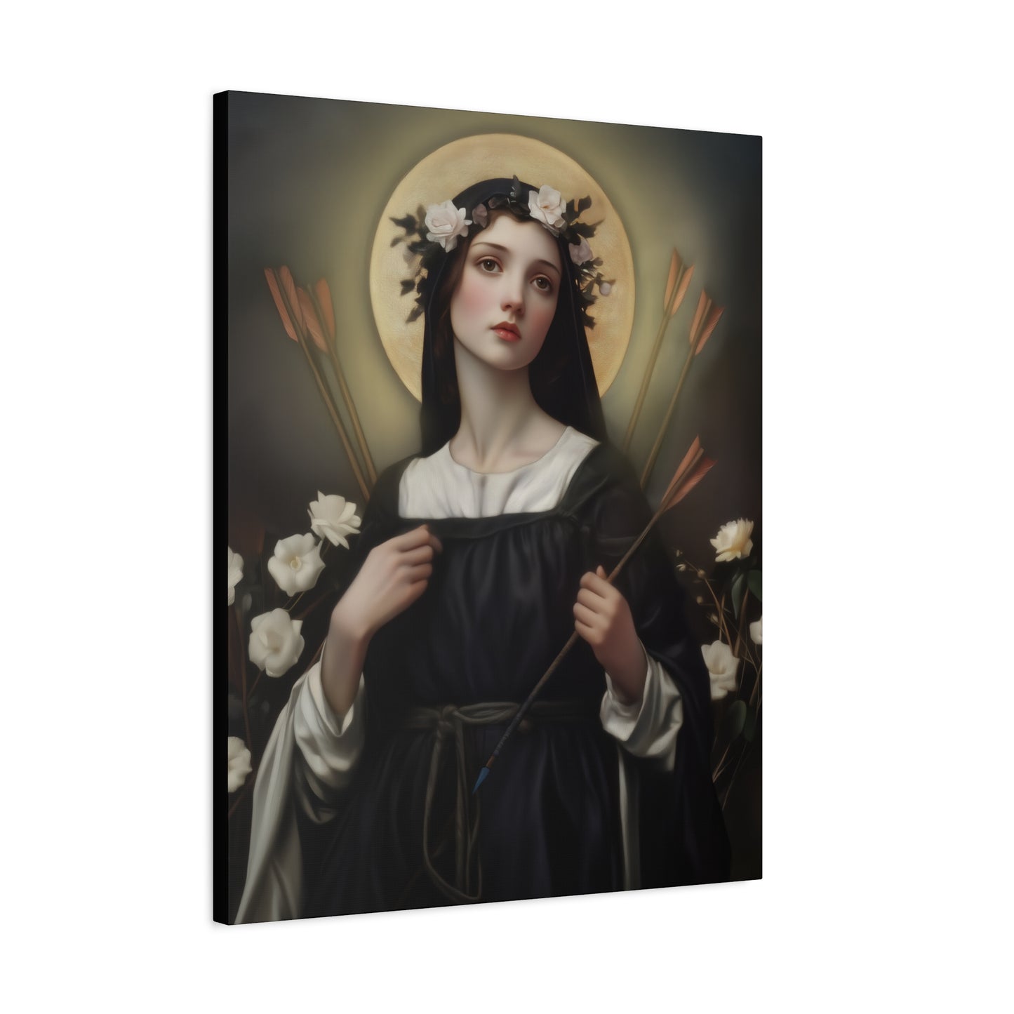 Saint Dorothy of Montau - Gallery Wrapped Canvas - Print - Religious Art for your Home - Catholic Art