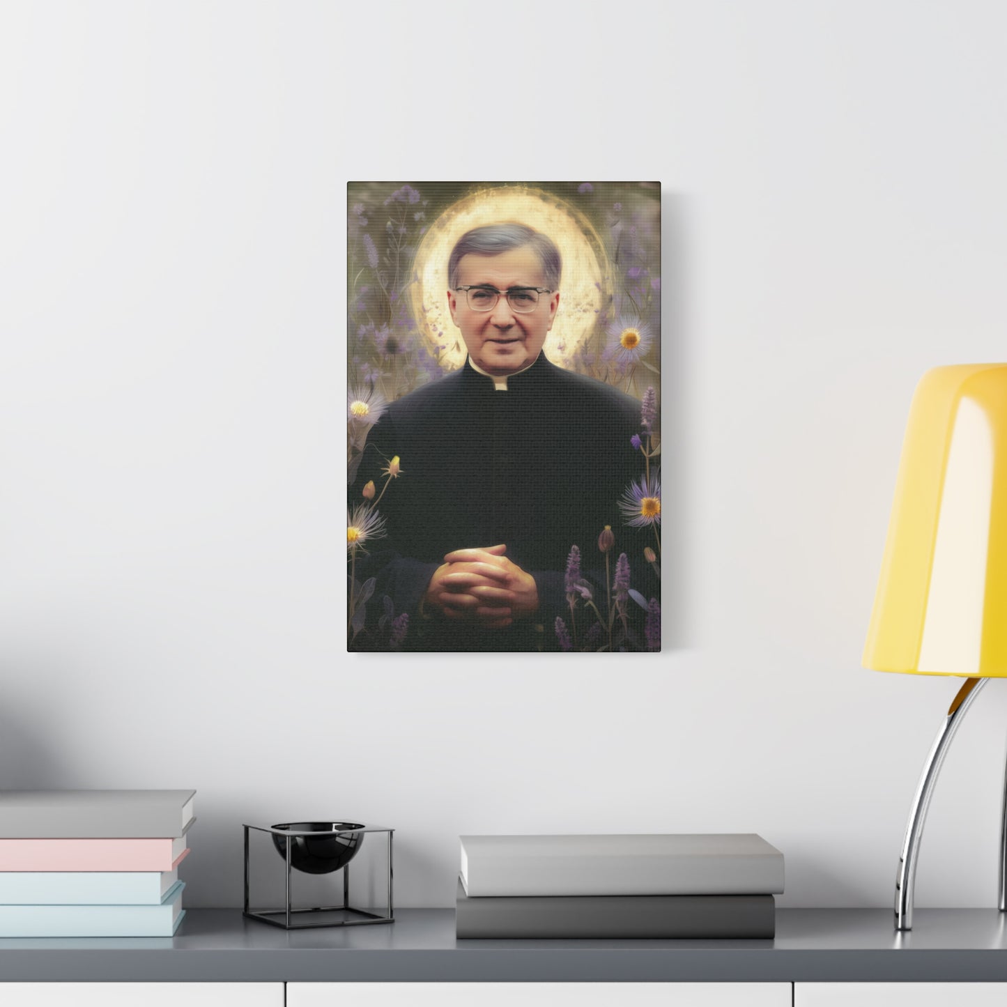 Saint Josemaría Escrivá - Museum Wrapped Canvas - Print - Religious Art for your Home - Christian print