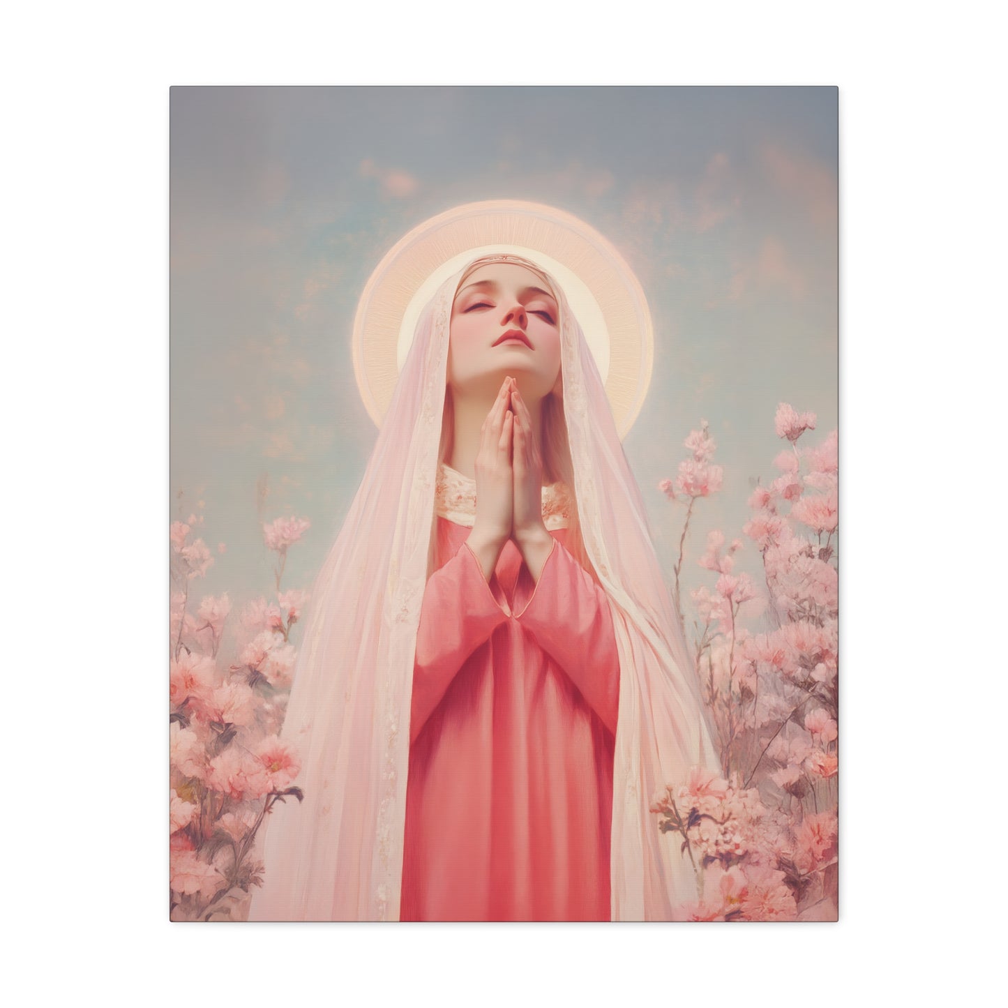 Saint Illuminata - Gallery Wrapped Canvas - Print - Religious Art for your Home - Catholic Art Print