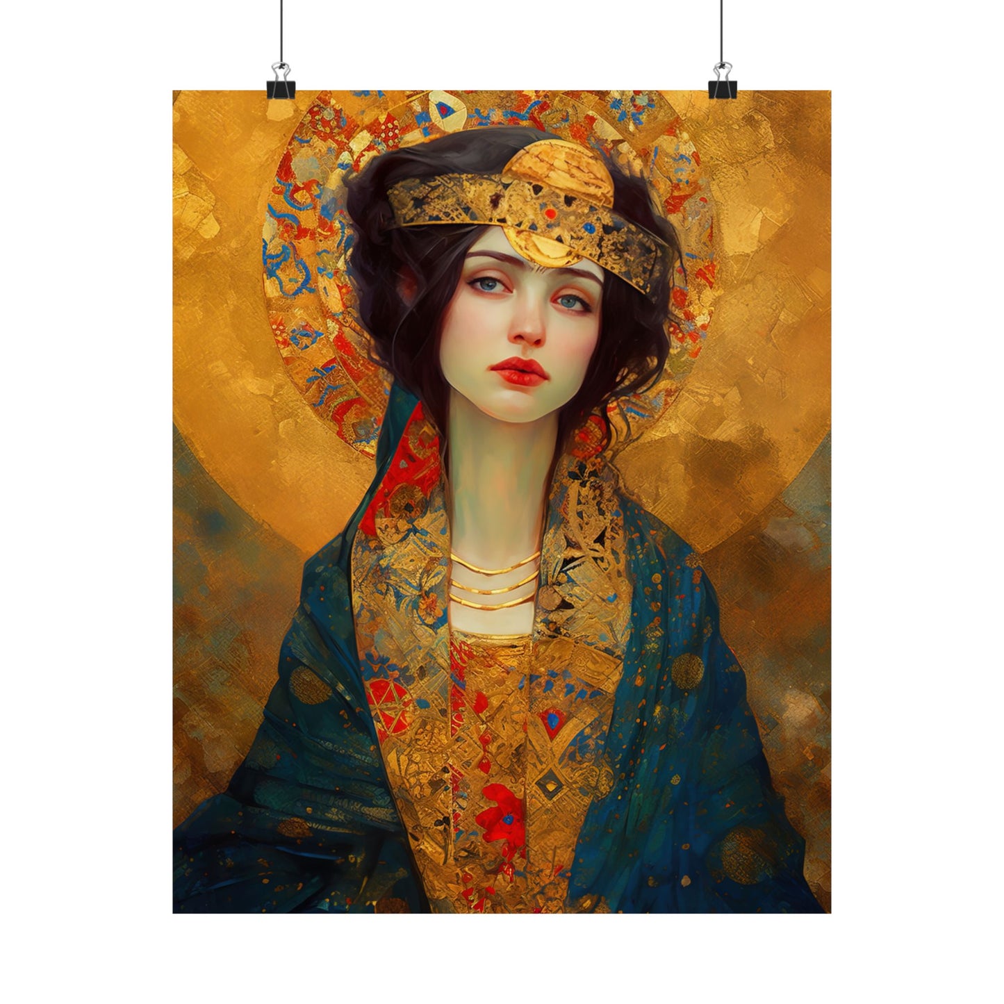 Saint Helena - Sanctified Souls Print - Multiple Sizes - Premium Matte Vertical Posters