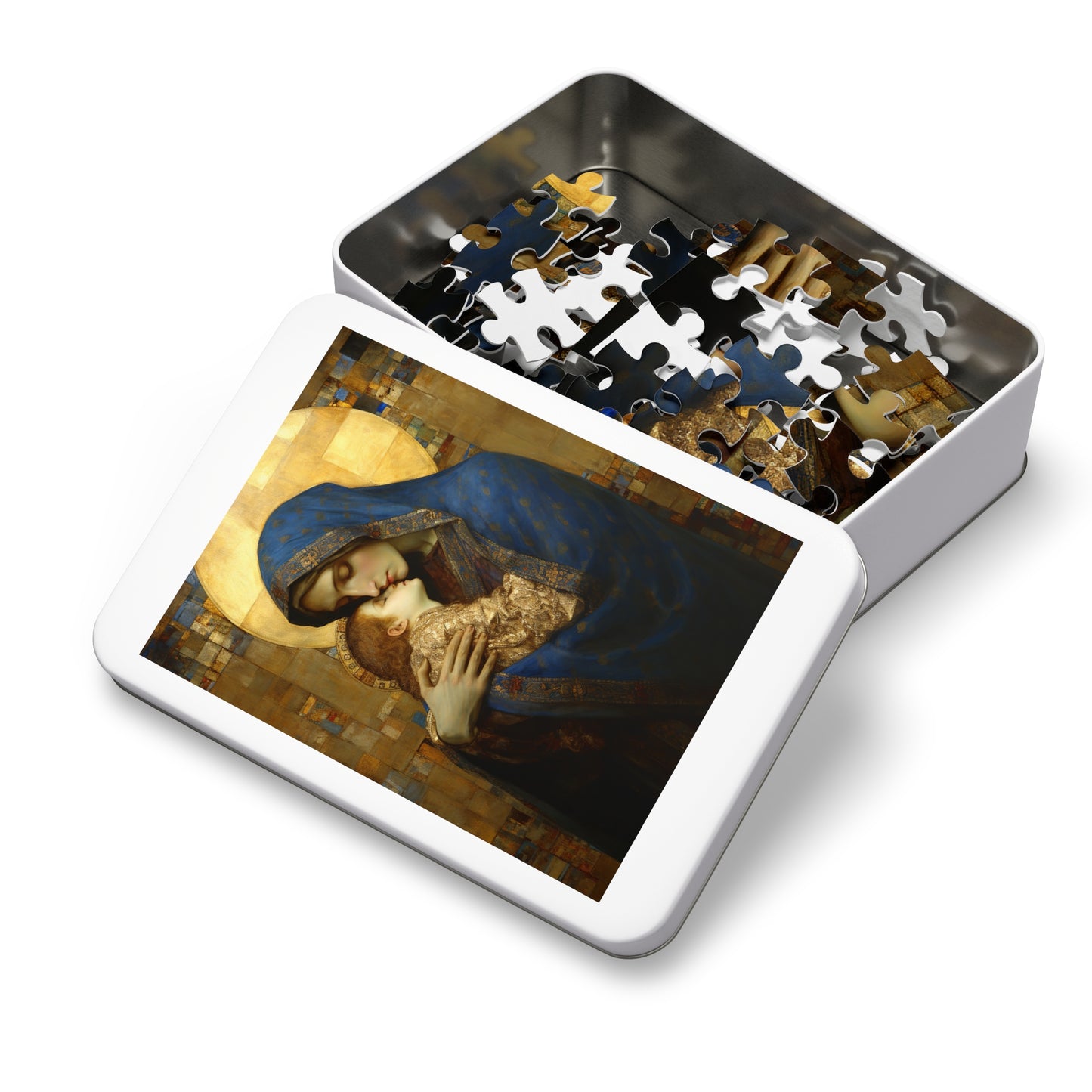 Madonna and Child - Virgin Mary and the Christ Child - Religious Jigsaw Puzzle (30, 110, 252, 500,1000-Piece) - Catholic Art - Faith Puzzle
