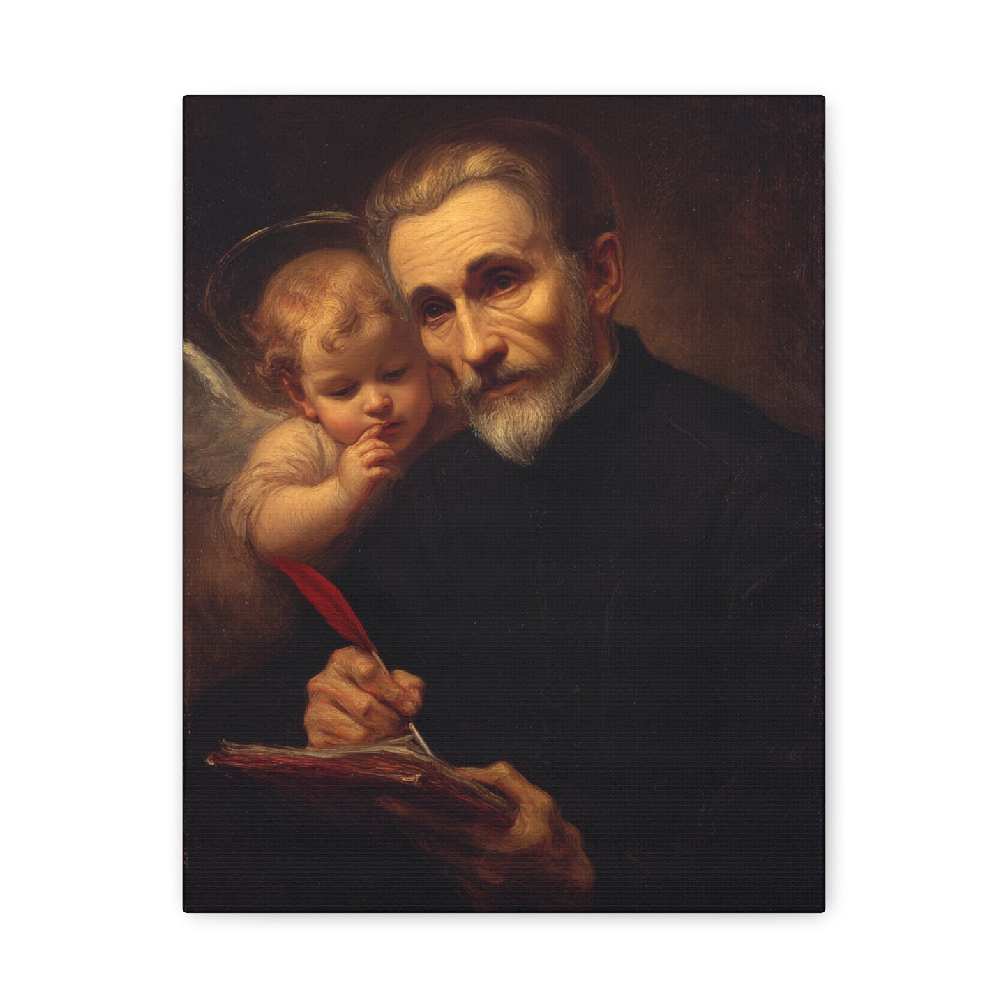 Saint Peter Canisius - Gallery Wrapped Canvas - Print - Religious Art for your Home - Catholic Art Print