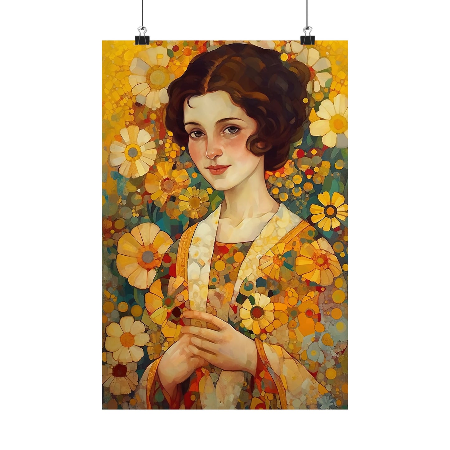 Saint Gianna Beretta Molla  Print - Sanctified Souls Print - Multiple Sizes - Premium Matte Vertical Posters