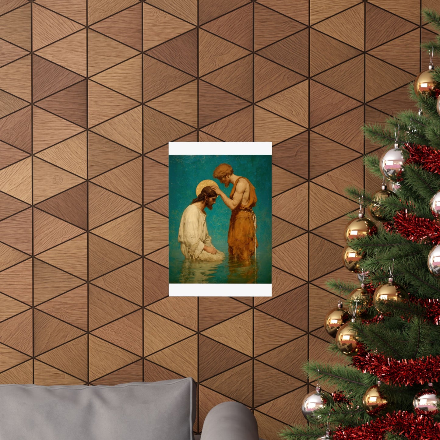 Saint John the Baptist, The Prophet and the Promise - Sanctified Souls Print - Multiple Sizes - Premium Matte Vertical Posters