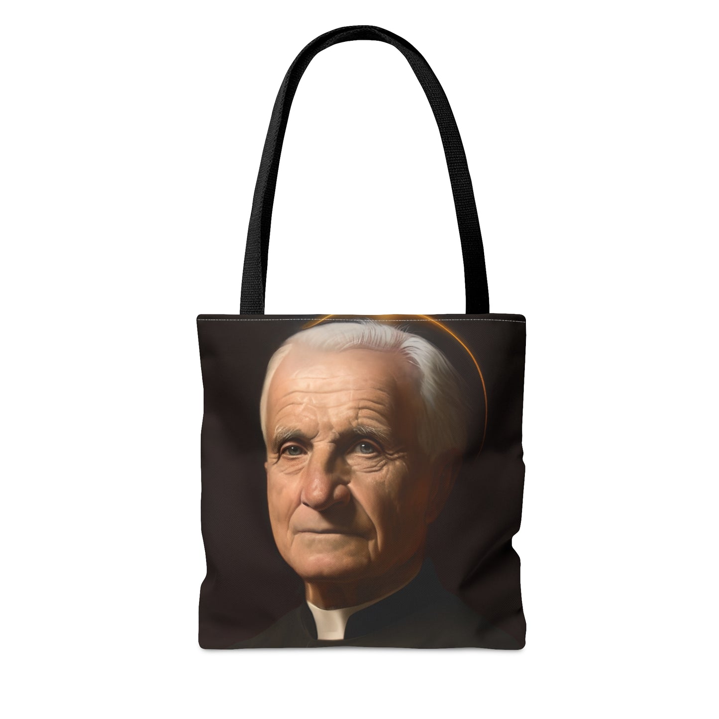 Saint André Bessette Tote Bag - Purse - Three sizes - Large Medium Small Faith Art Bag - Catholic faith carry-all purse - Double Sided