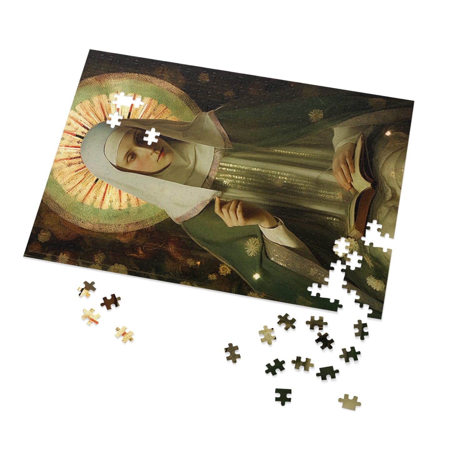 Saint Ingrid of Sweden - Puzzle and Keepsake Tin - Religious Jigsaw Puzzle (30, 110, 252, 500,1000-Piece) - Religious Puzzle