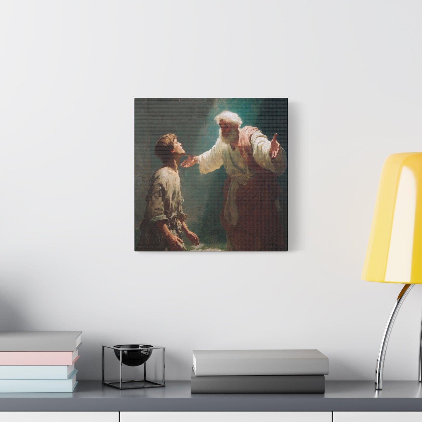 Homecoming of the Prodigal Son - Gallery Wrapped Canvas - Print - Religious Art for your Home - Catholic Art Print