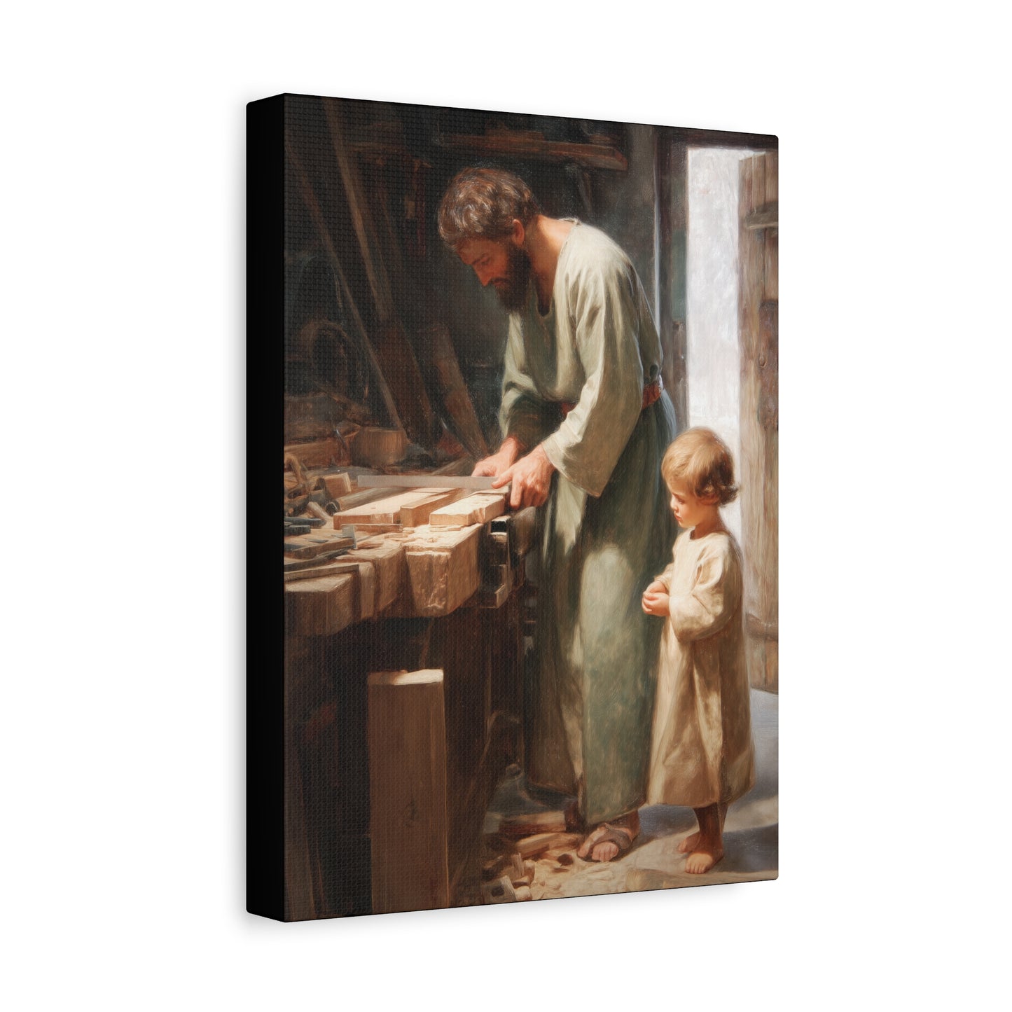 St. Joseph the Worker - Catholic Saint Canvas Print