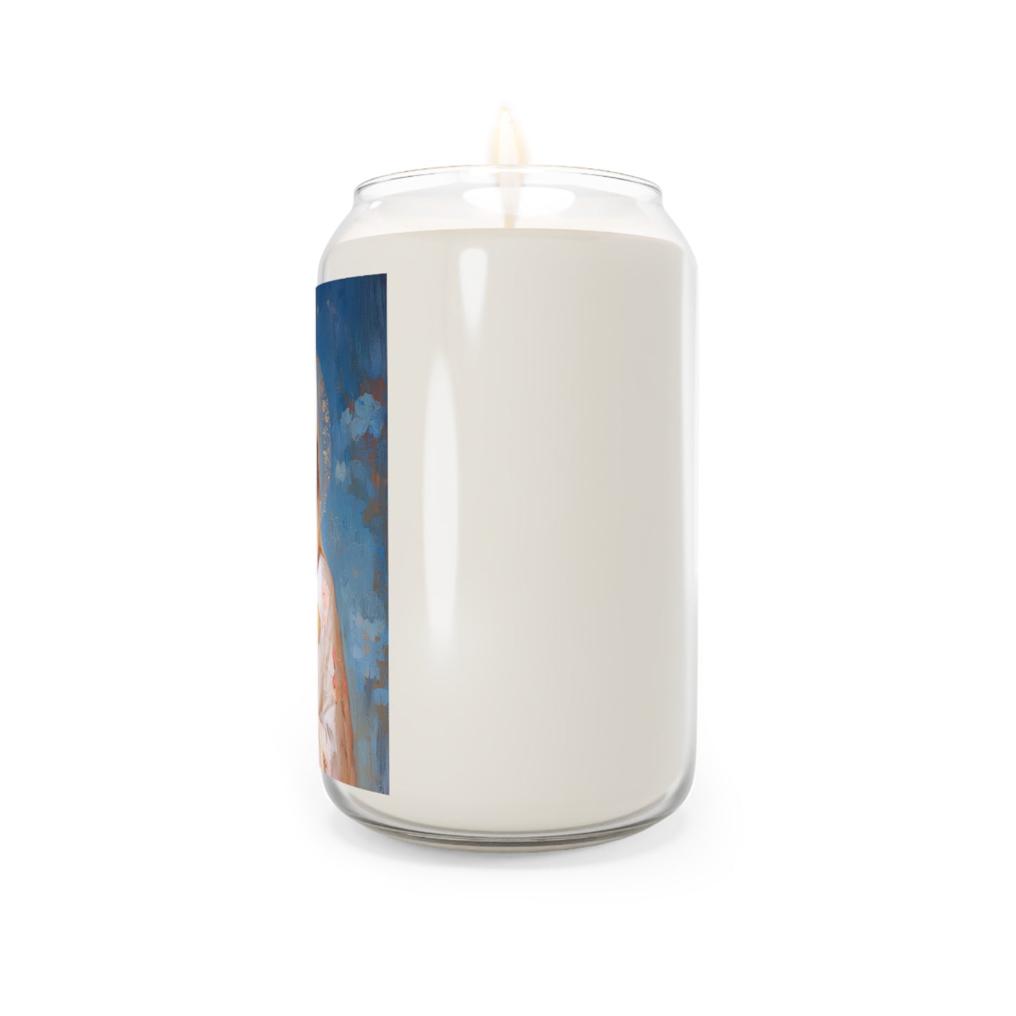 Rosa Mystica - Mystical Rose - Mother Mary - Marian Art - Scented Prayer Candle, 13.75oz - Tall Size - Religious Candle