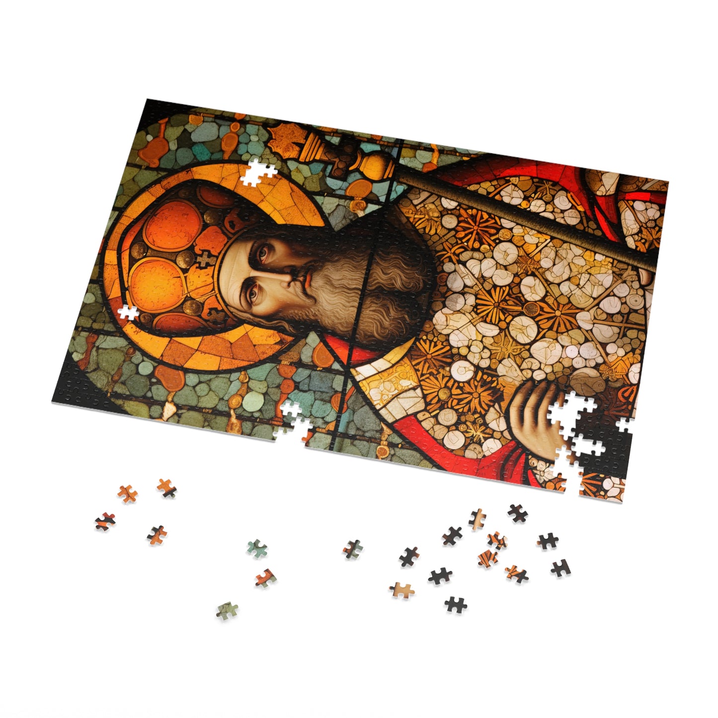 Saint Henry II - Puzzle and Keepsake Tin - Religious Jigsaw Puzzle (30, 110, 252, 500,1000-piece) - Religious Puzzle