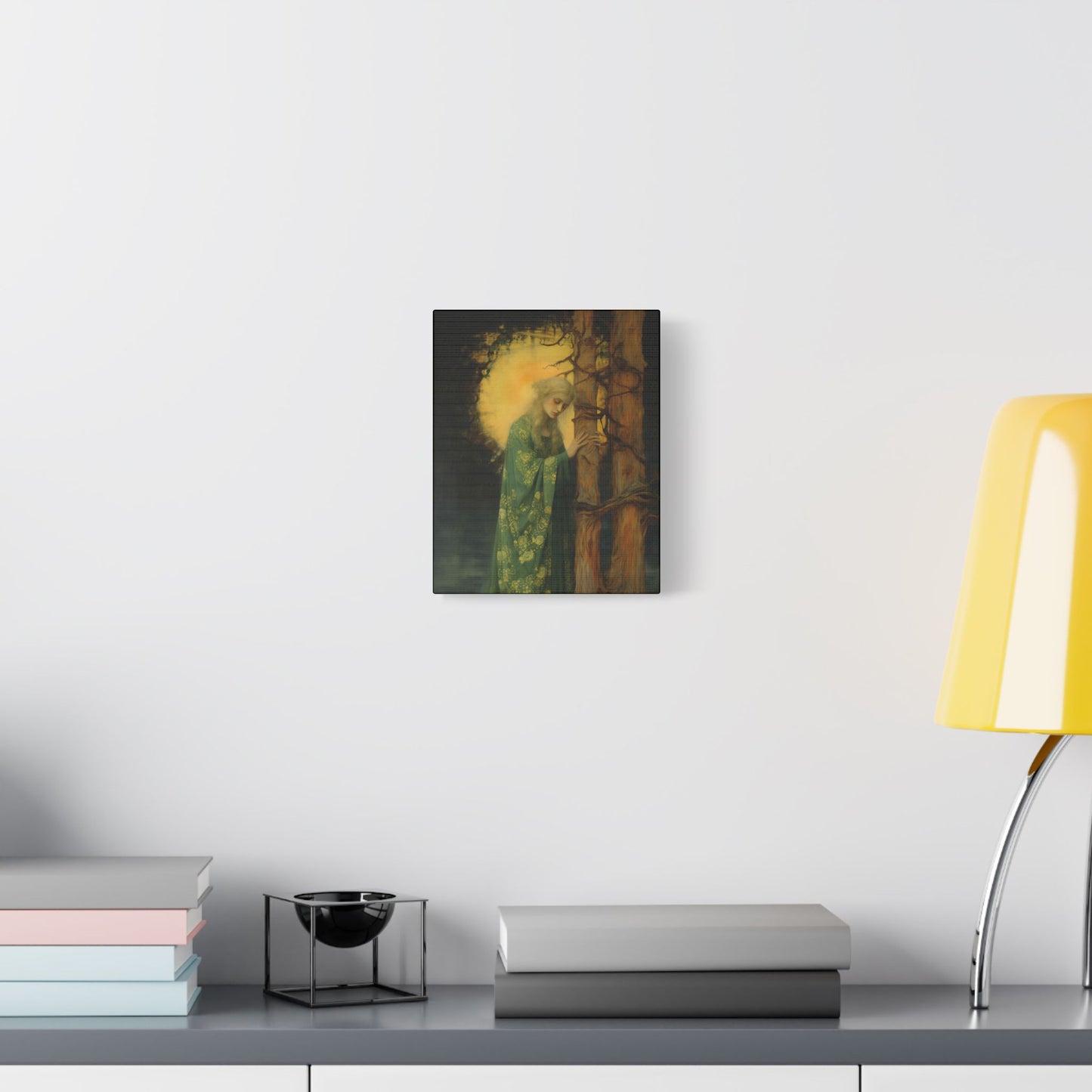 Saint Afra Canvas Print - Multiple Sizes - Catholic Home art - Gallery Wrapped Canvas - Sanctified Souls Print