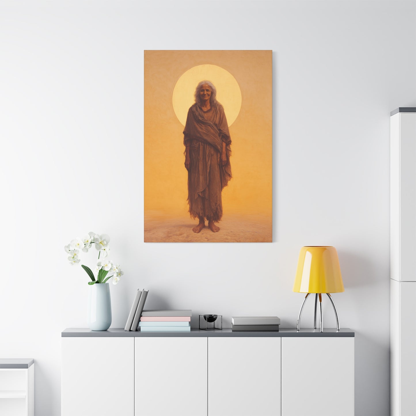 Saint Mary of Egypt - Desert Mother - Gallery Wrapped Canvas - Print - Religious Art for your Home - Catholic Art