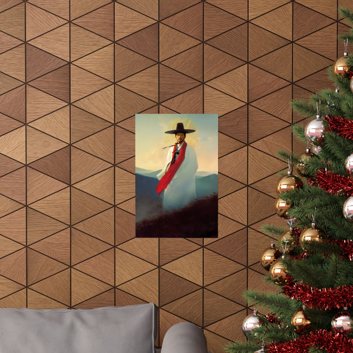 Saint Andrew Kim Taegon -  Sanctified Souls Print - Multiple Sizes - Premium Posters - Catholic Art - Christian Home - Martyr Saint