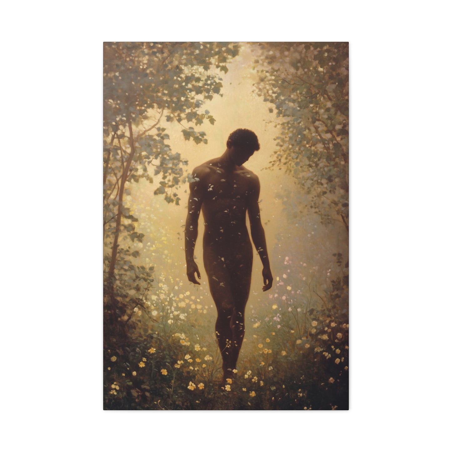 Saint Adam - Museum Wrapped Canvas - Sanctified Souls Print - Religious Art for your Home