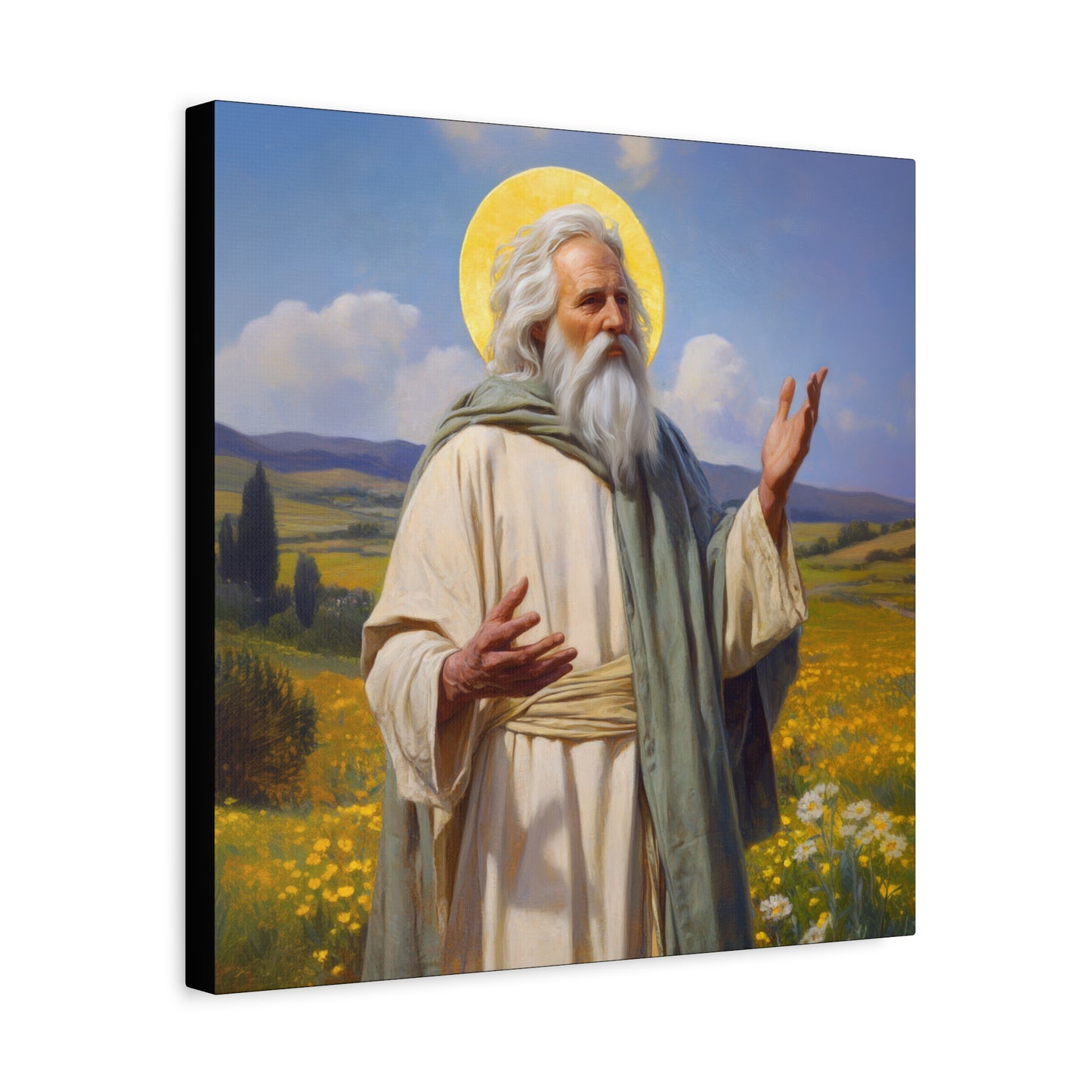 Saint Hilary of Arles - Gallery Wrapped Canvas - Print - Religious Art for your Home - Catholic Art Print