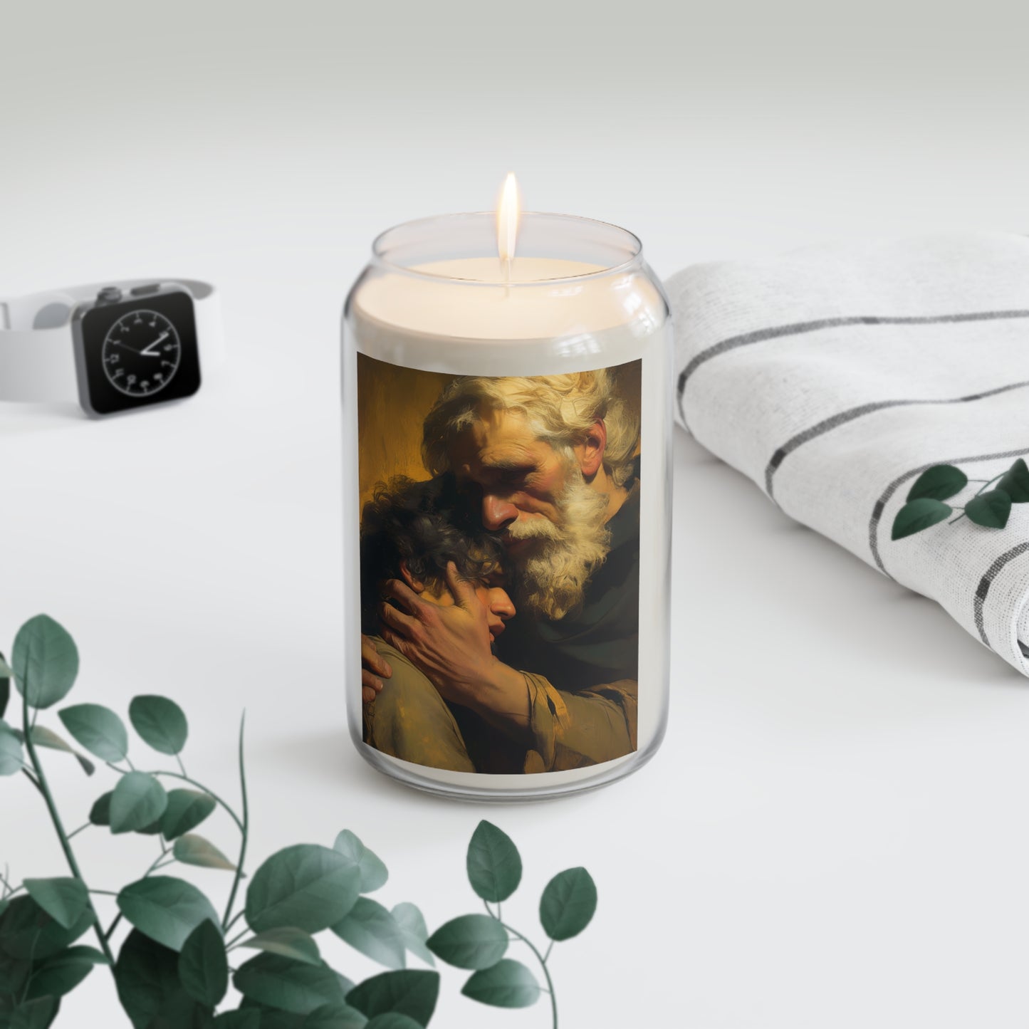 The Return of the Prodigal Son - Scented Prayer Candle, 13.75oz - Tall Size - Religious Prayer Candle