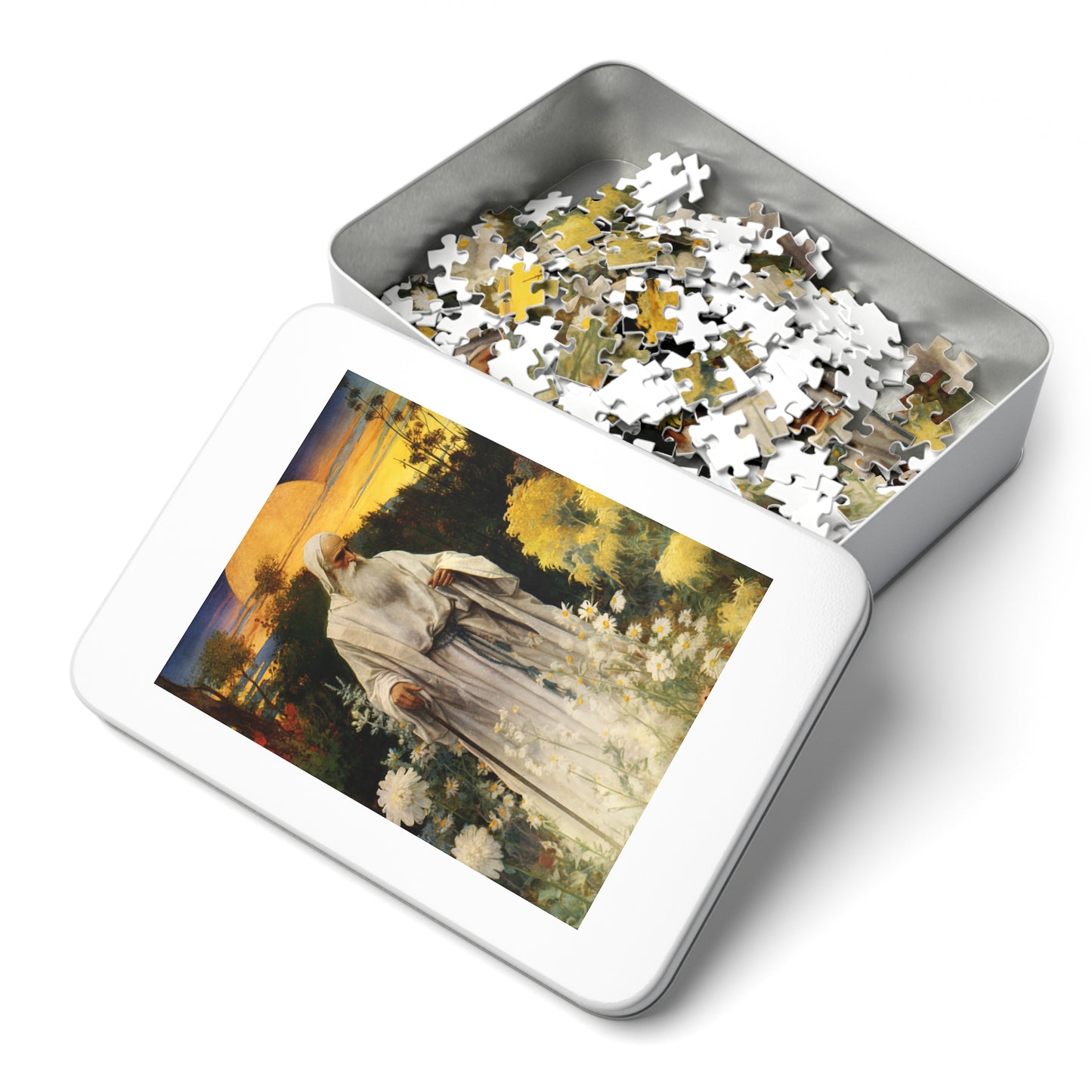 Saint Phocas - Puzzle and Keepsake Tin - Religious Jigsaw Puzzle (30, 110, 252, 500,1000-Piece) - Religious Puzzle