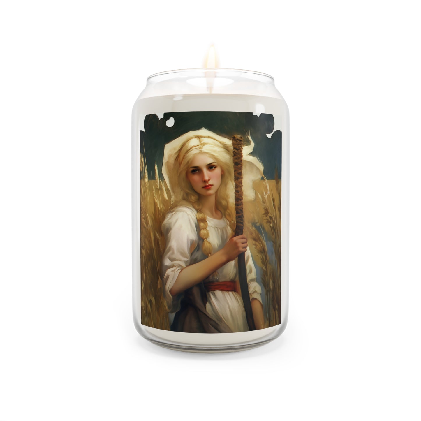 Saint Notburga  - Scented Prayer Candle, 13.75oz - Tall Size - Religious Prayer Candle - Catholic Art