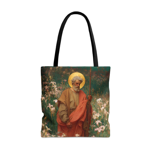 Saint James the Lesser - Tote Bag - Large Medium Small Faith Art Bag - Bible Study Faith Purse - Double Sided