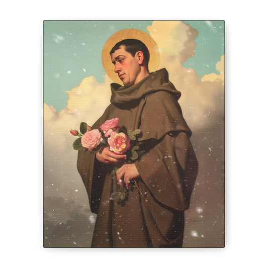Saint Didacus of Alcala - Gallery Wrapped Canvas - Print - Religious Art for your Home - Catholic Art