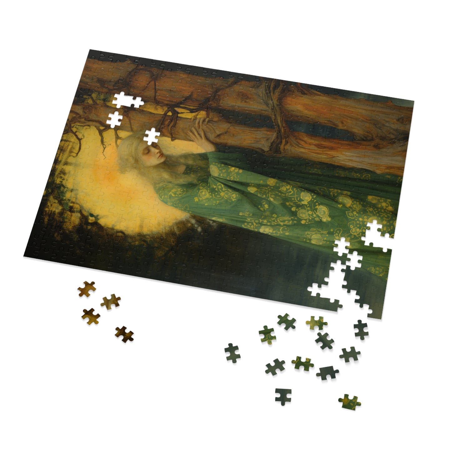 Saint Afra  - Puzzle and Keepsake Tin - Religious Jigsaw Puzzle (30, 110, 252, 500,1000-Piece) - Religious Puzzle