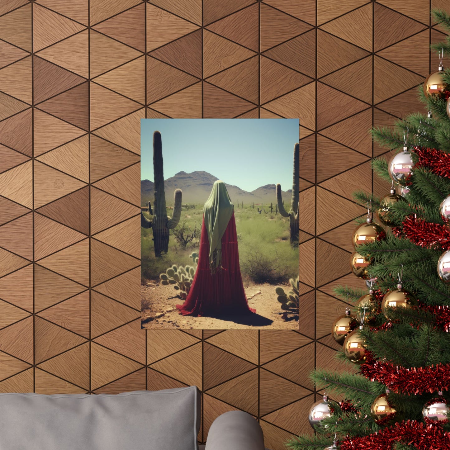 Saint Melania the Elder, Desert Mother Poster Print - Sanctified Souls Print - Multiple Sizes - Premium Posters - Catholic Art