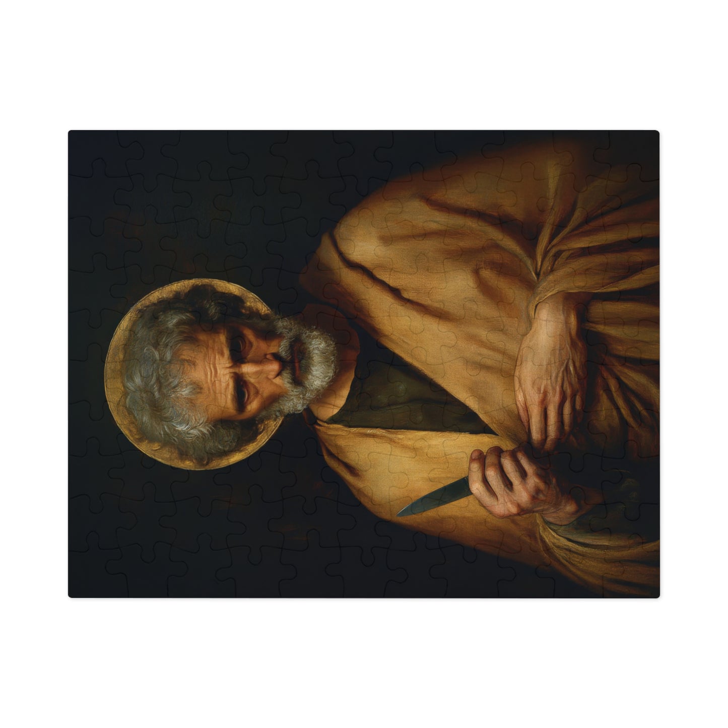 Saint Bartholomew the Apostle  - Puzzle and Keepsake Tin - Religious Jigsaw Puzzle (30, 110, 252, 500,1000-Piece) - Religious Puzzle