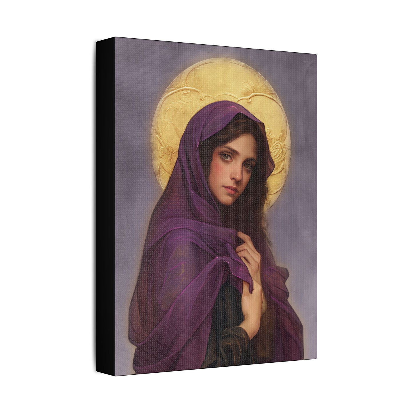 Saint Lydia Purpuraria / Lydia of Thyatira  - Museum Wrapped Canvas - Print - Religious Art for your Home - Christian print - Religious