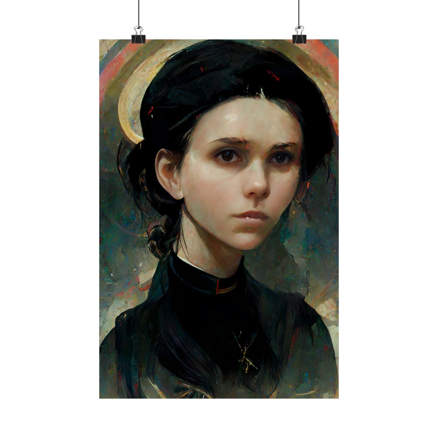 Saint Gemma Galgani - Sanctified Souls Print - Multiple Sizes - Premium Matte Vertical Posters
