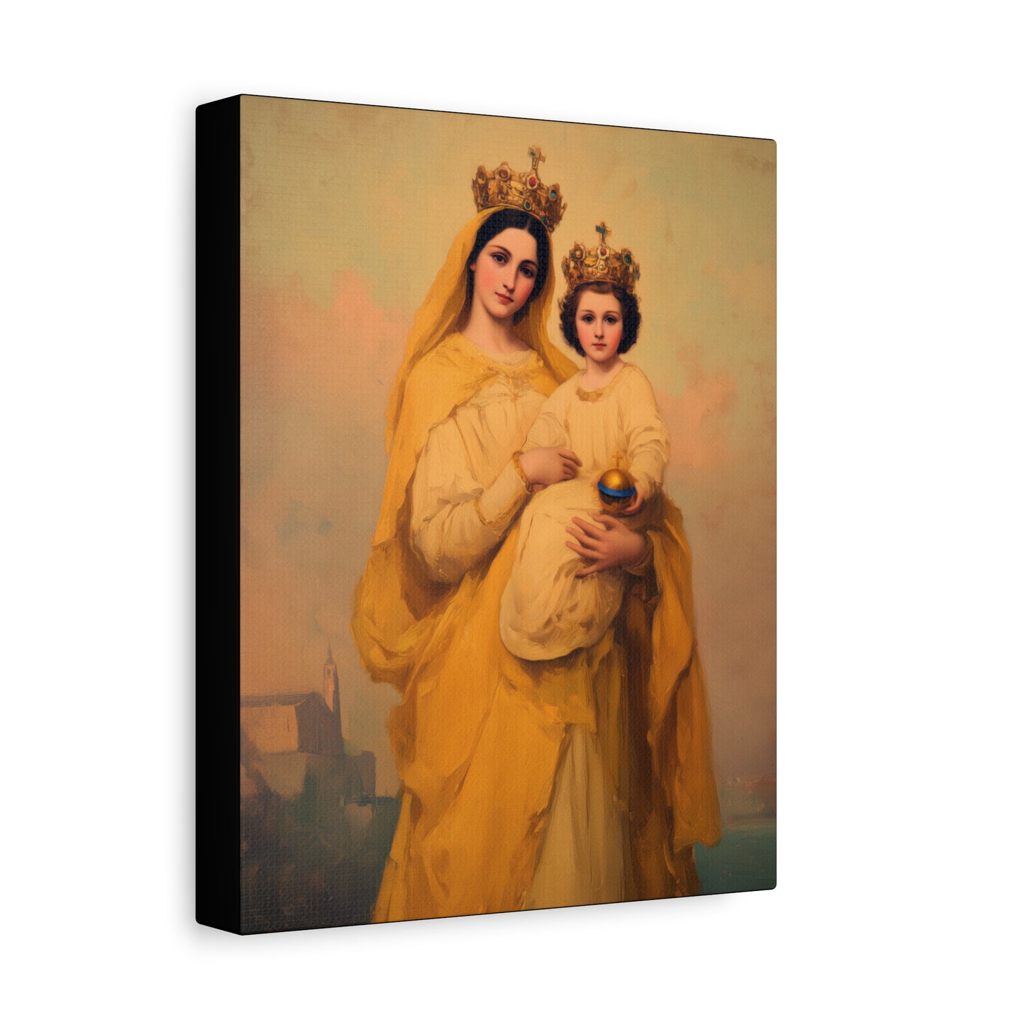 Our Lady of Prompt Succor - Gallery Wrapped Canvas - Print - Religious Art for your Home - Catholic