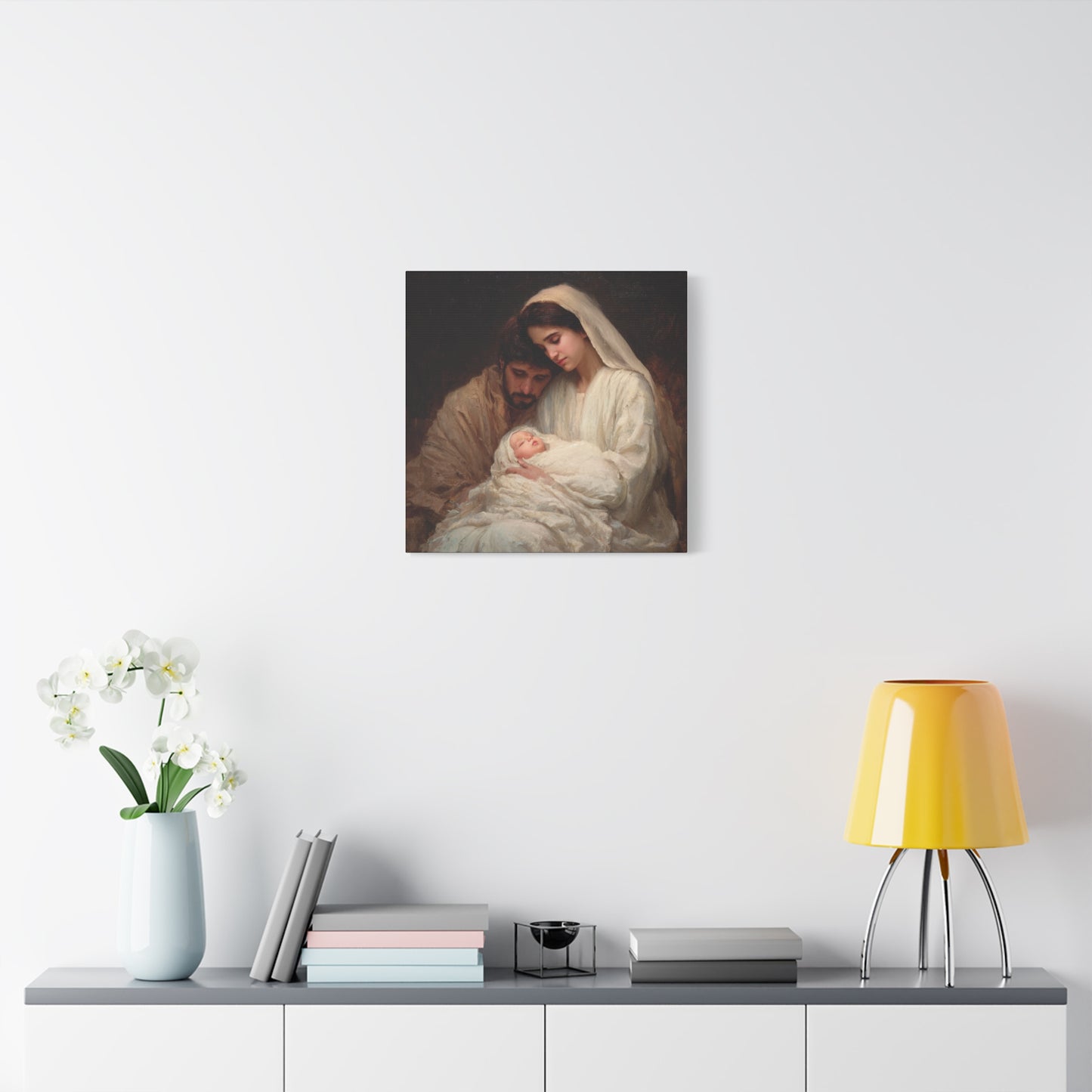 The Quiet Kingdom of the Holy Family - Gallery Wrapped Canvas - Print - Religious Art for your Home - Catholic