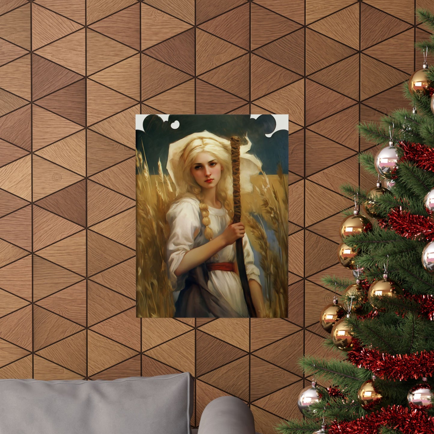 Saint Notburga Print - Sanctified Souls Print - Multiple Sizes - Premium Matte Vertical Posters