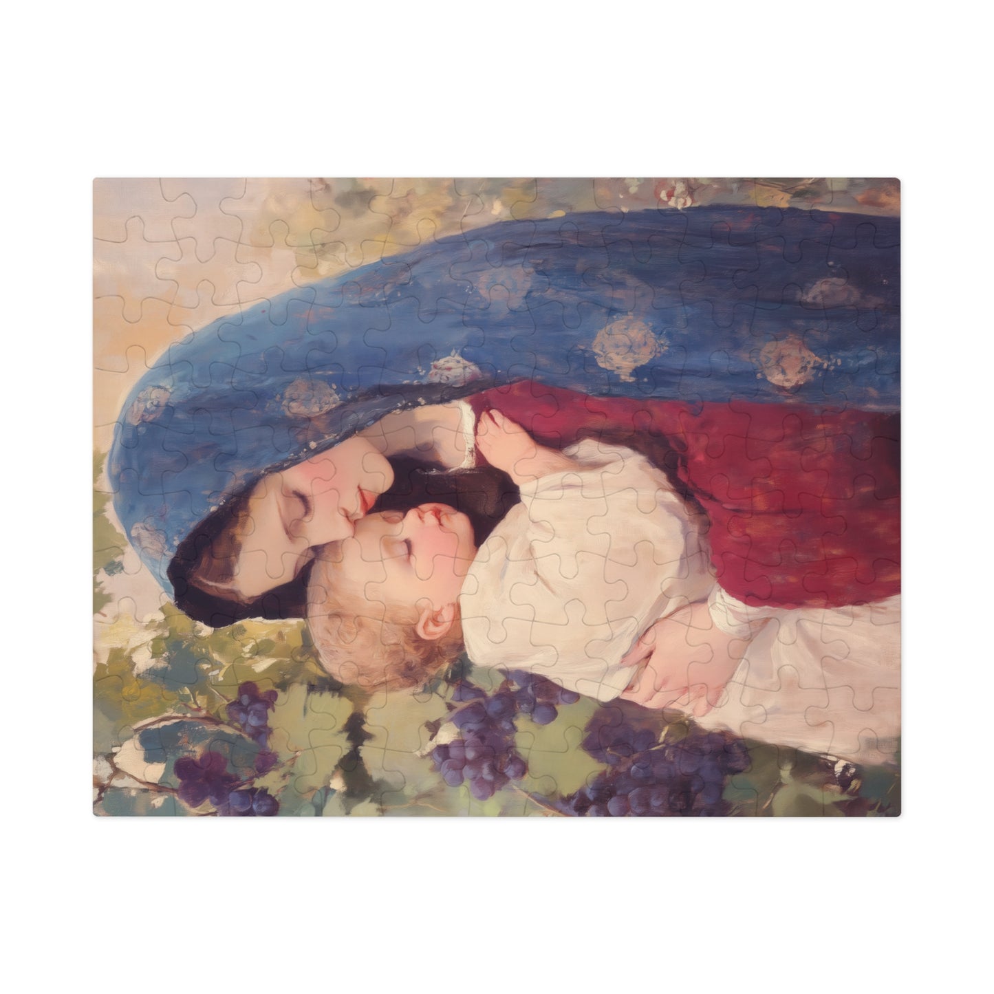 Our Lady of the Grapes / Out Lady of the Harvest - Puzzle & Keepsake Tin - Religious Jigsaw Puzzle (30, 110, 252, 500,1000-Piece)