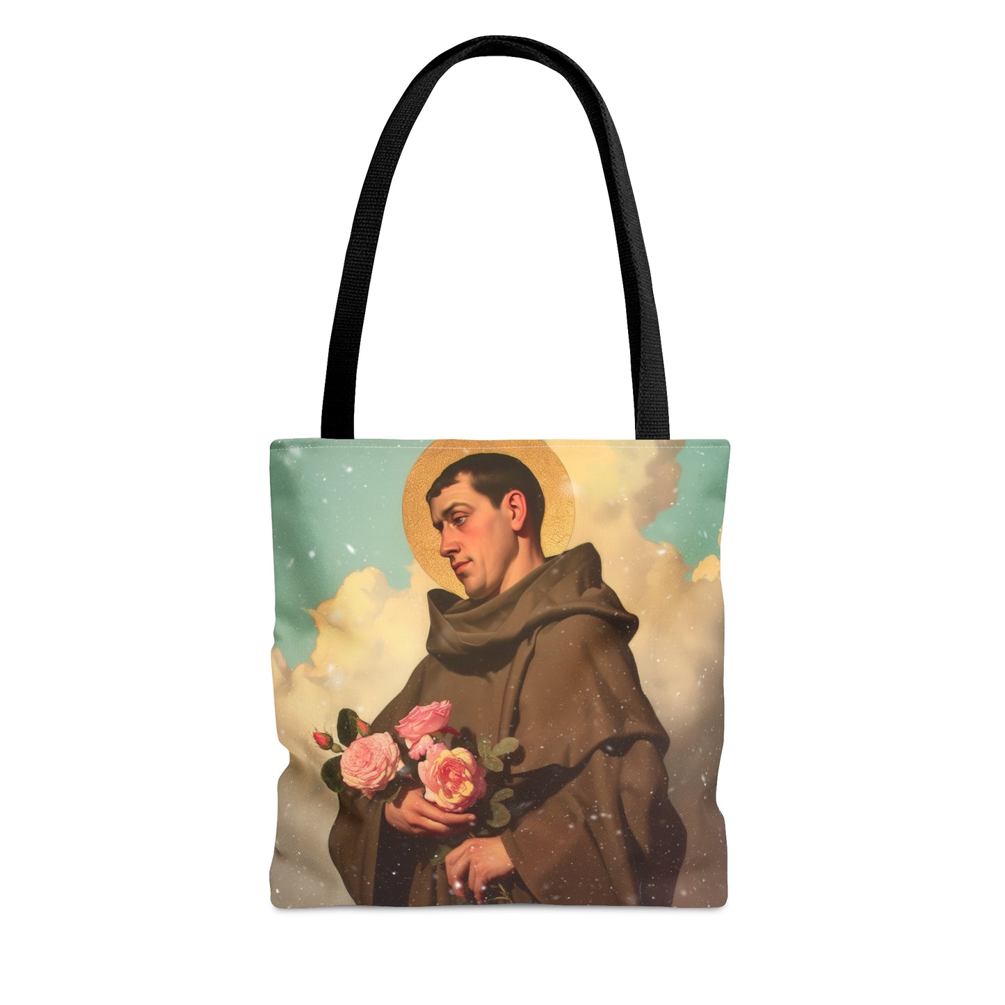 Saint Didacus of Alcala - Tote Bag - Large Medium Small Faith Art Bag - Catholic Faith Purse