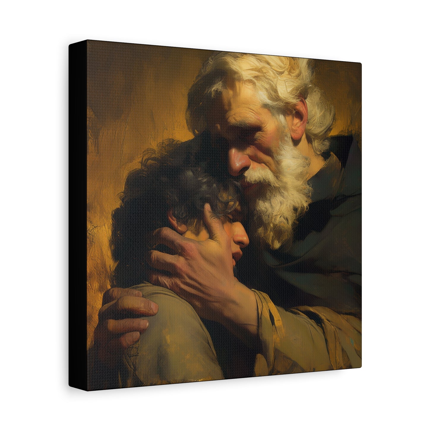 The Return of the Prodigal Son - Gallery Wrapped Canvas - Print - Religious Art for your Home - Catholic Art Print