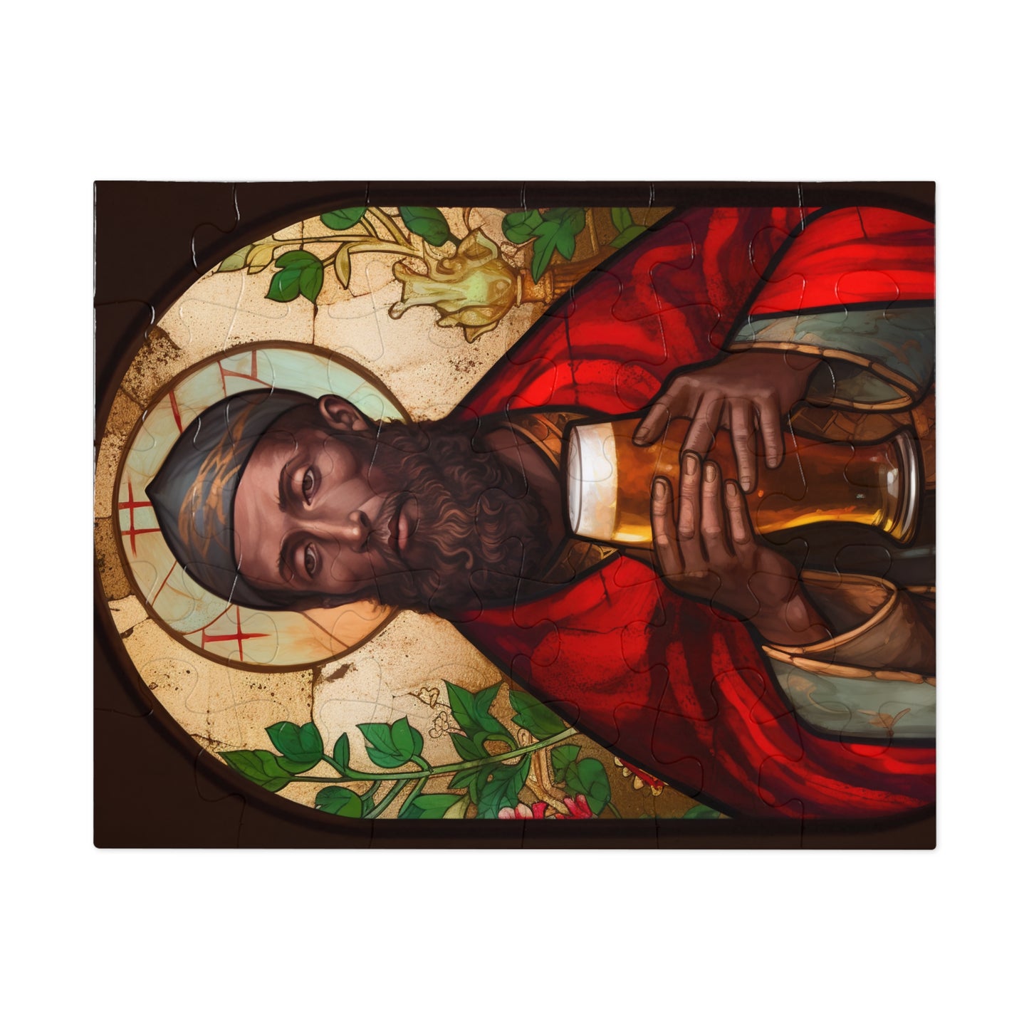 Saint Augustine of Hippo - Puzzle and Keepsake Tin - Religious Jigsaw Puzzle (30, 110, 252, 500,1000-Piece) - Religious Puzzle