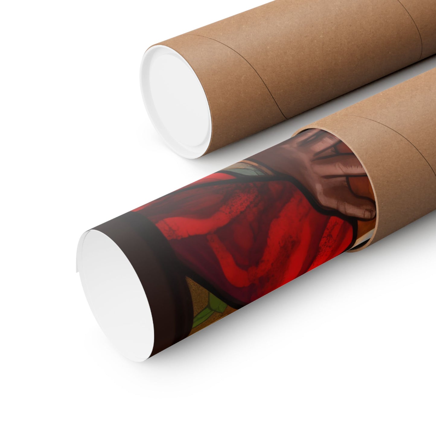 Saint Augustine of Hippo - Sanctified Souls Print - Multiple Sizes - Premium Matte Vertical Posters