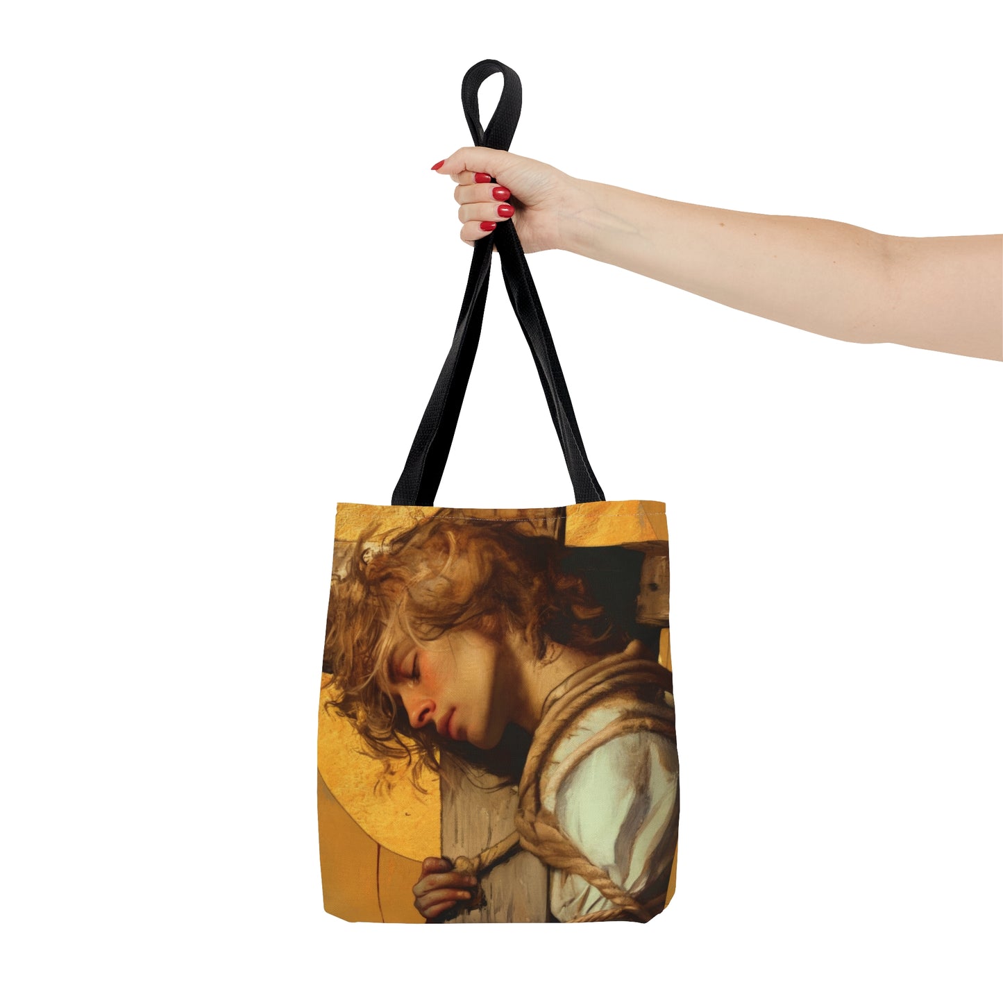 Saint Dismus, The 'Good Thief' - Tote Bag - Large Medium Small Faith Art Bag - Catholic Faith Purse
