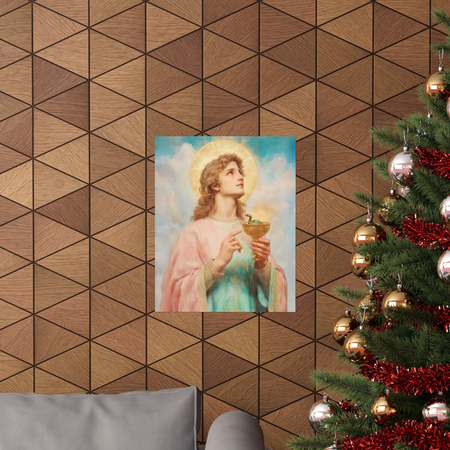 Copy of Saint John the Apostle - Sanctified Souls Print - Multiple Sizes - Premium Matte Vertical Posters