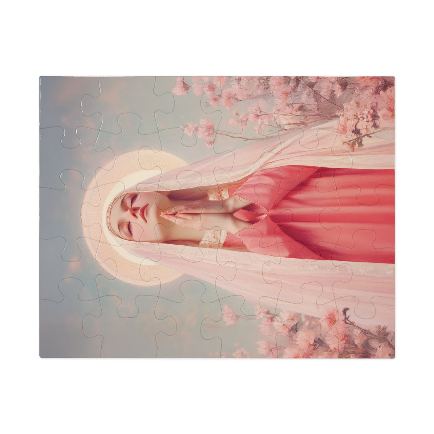 Saint Illuminata - Puzzle & Keepsake Tin - Religious Jigsaw Puzzle (30, 110, 252, 500,1000-Piece)