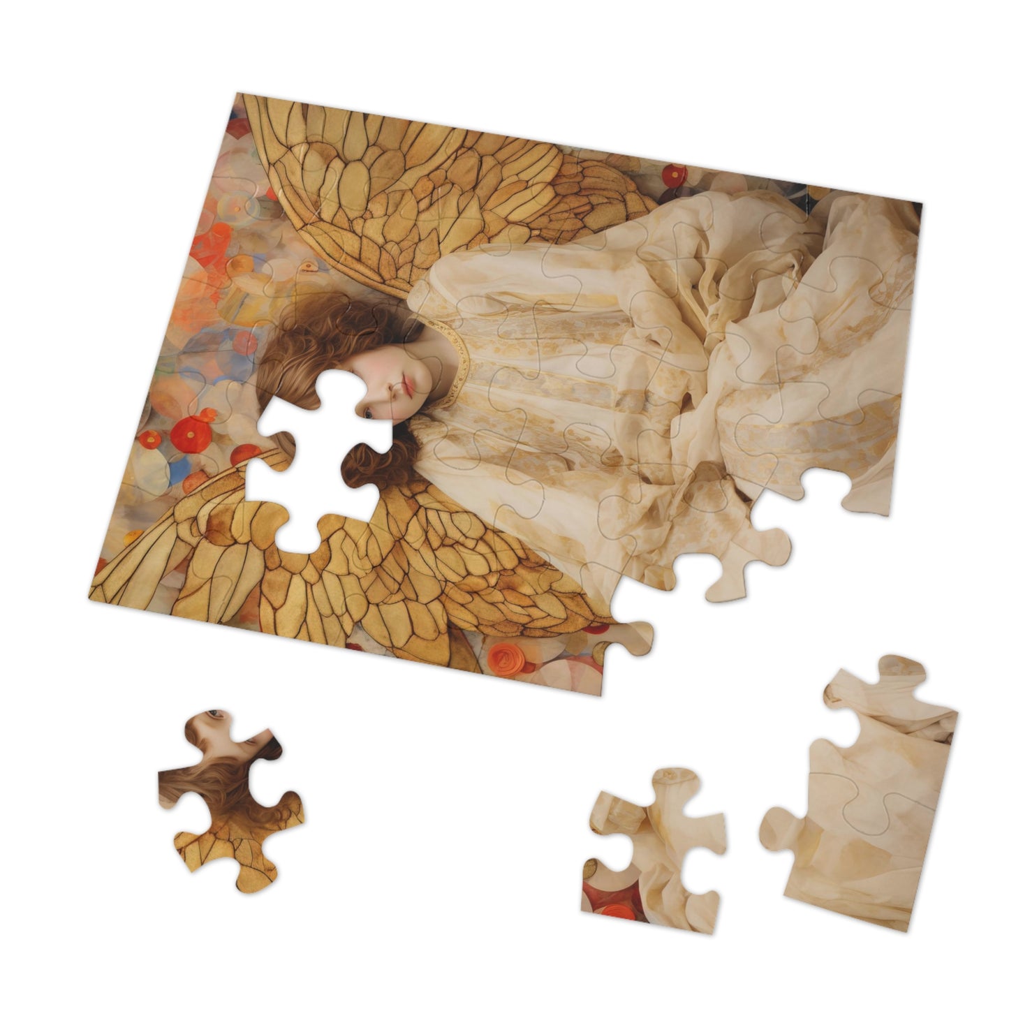 Guiding Light - Puzzle and Keepsake Tin - Religious Jigsaw Puzzle (30, 110, 252, 500,1000-Piece) - Religious Puzzle - Guardian Angel