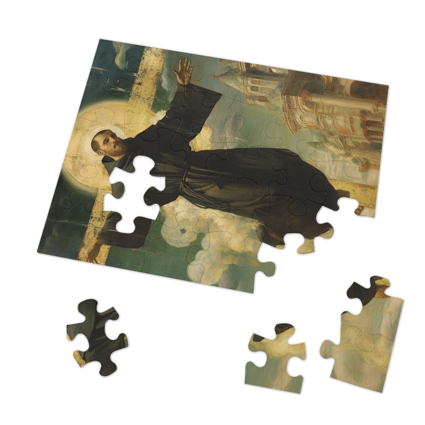 Saint Joseph of Cupertino - Puzzle and Keepsake Tin - Religious Jigsaw Puzzle (30, 110, 252, 500,1000-Piece) - Religious Puzzle