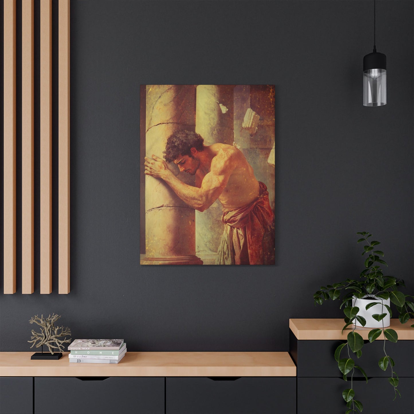 Samson - Museum Wrapped Canvas - Sanctified Souls Print - Religious Art for your Home