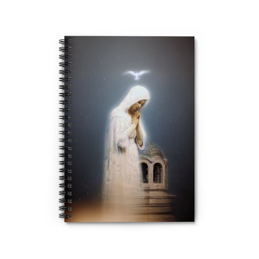 Our Lady of Zeitoun - Mother Mary Print - Marian Art - Journal - Sanctified Souls Art - Religious Based Notebook - Spiral