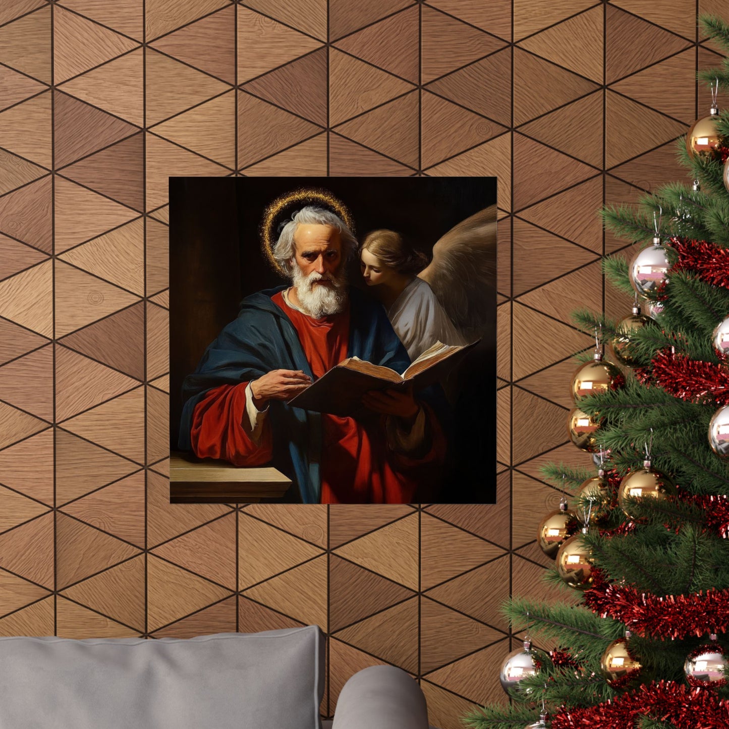 Saint Matthew the Apostle - Sanctified Souls Print - Multiple Sizes - Premium Matte Vertical Posters