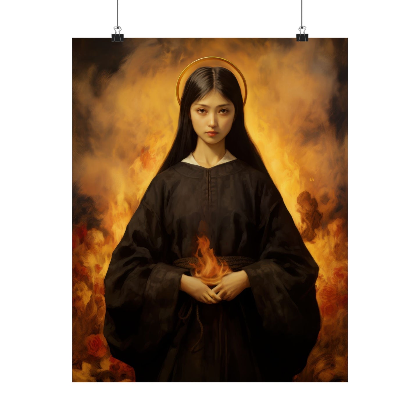 Blessed Mary Magdalen Kiota - Sanctified Souls Print - Multiple Sizes - Premium Posters - Catholic Art - Christian - Gifts for Catholics