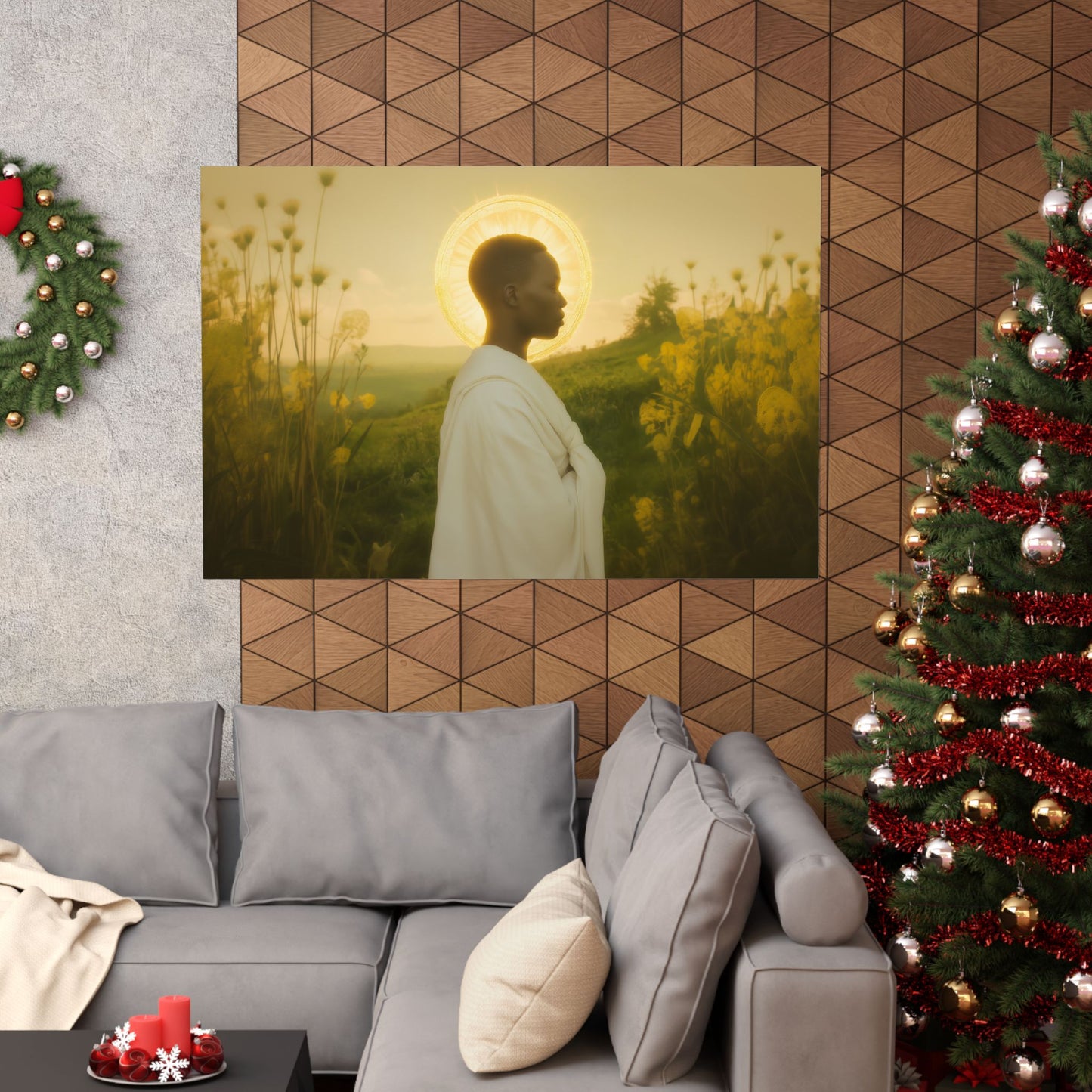 Saint Charles Lwanga- Sanctified Souls Print - Multiple Sizes - Premium Posters - Catholic Art - Christian Home Decor Artwork